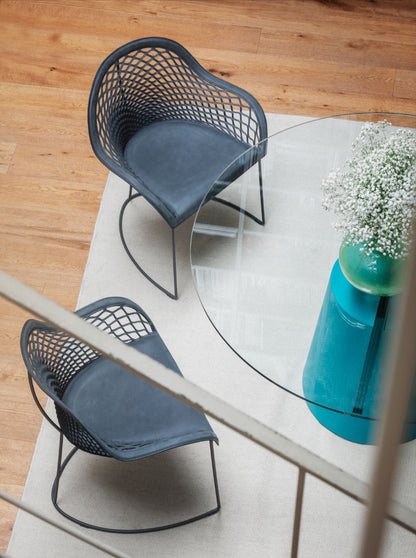 Fauteuil en cuir Guapa PM CU