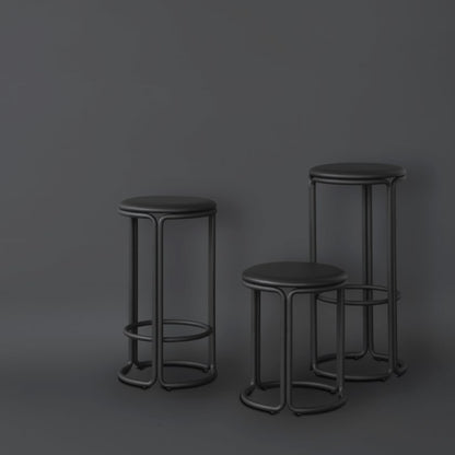 Tabouret Hardie rembourré