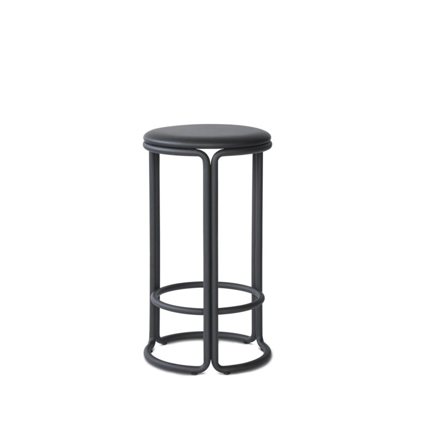 Tabouret Hardie rembourré