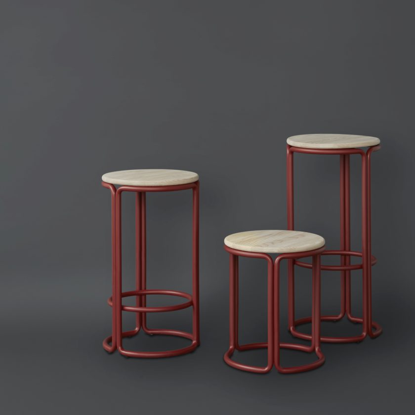 Tabouret Hardie
