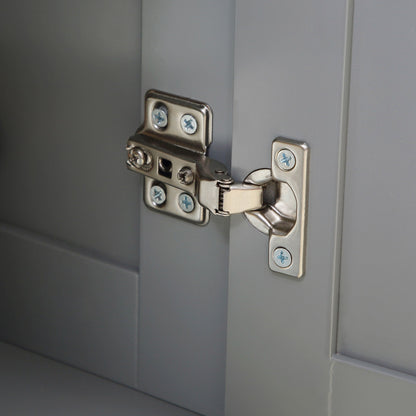 Îlot de cuisine roulant HOMCOM avec rangement, chariot de cuisine portable avec plateau en acier inoxydable, gris - N/A