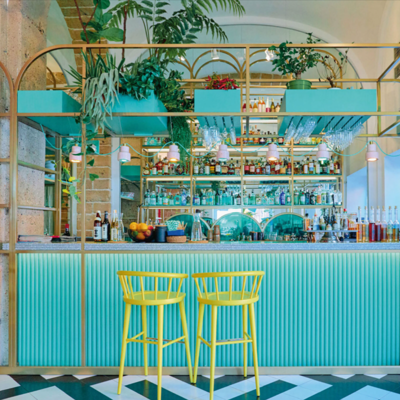 Tabouret de bar W 607