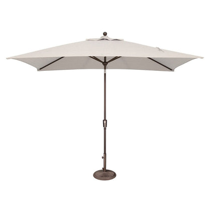 Parasol inclinable rectangulaire à bouton-poussoir SimplyShade Catalina de 10 pieds