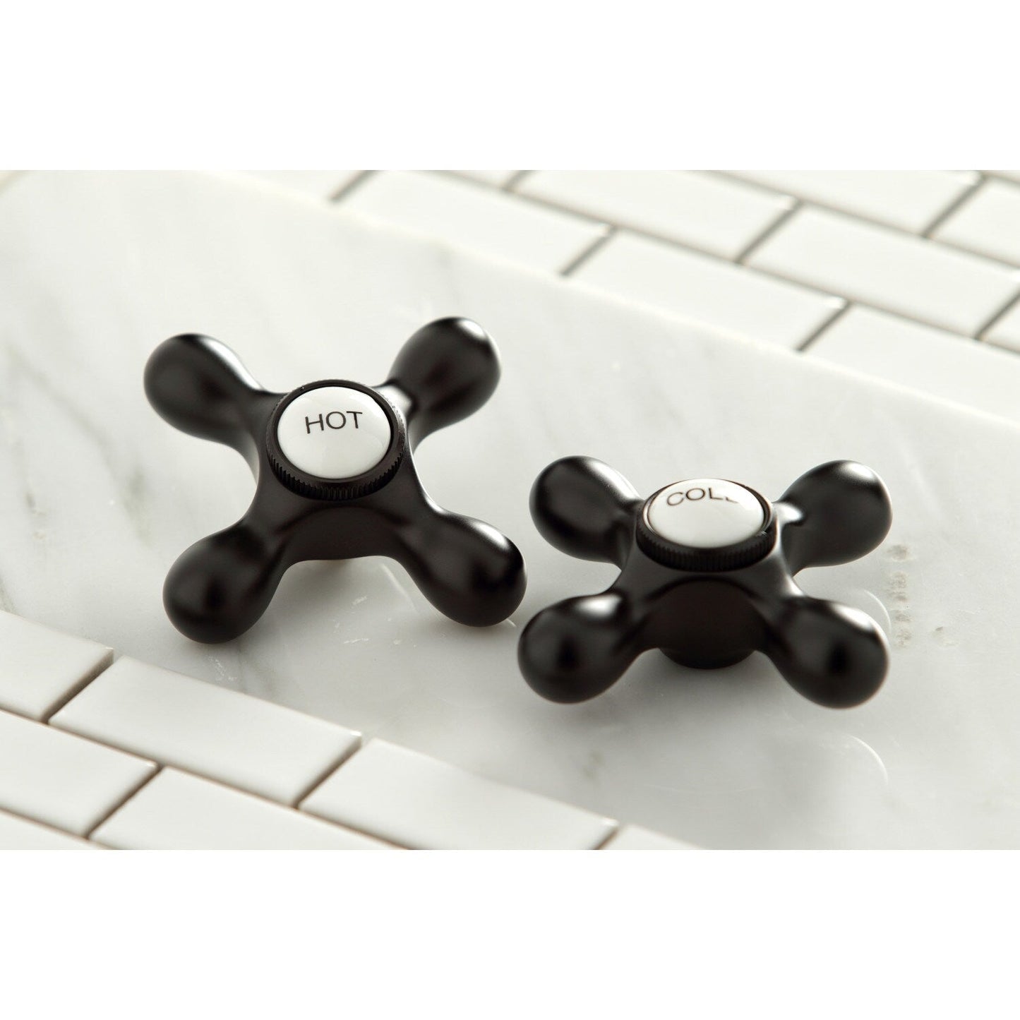 Robinet de cuisine Heritage Bridge avec douchette en laiton