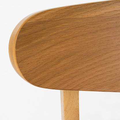 Chaise de salle à manger Abrielle en bois d'hévéa rembourrée de style milieu de siècle (lot de 2) par Christopher Knight Home