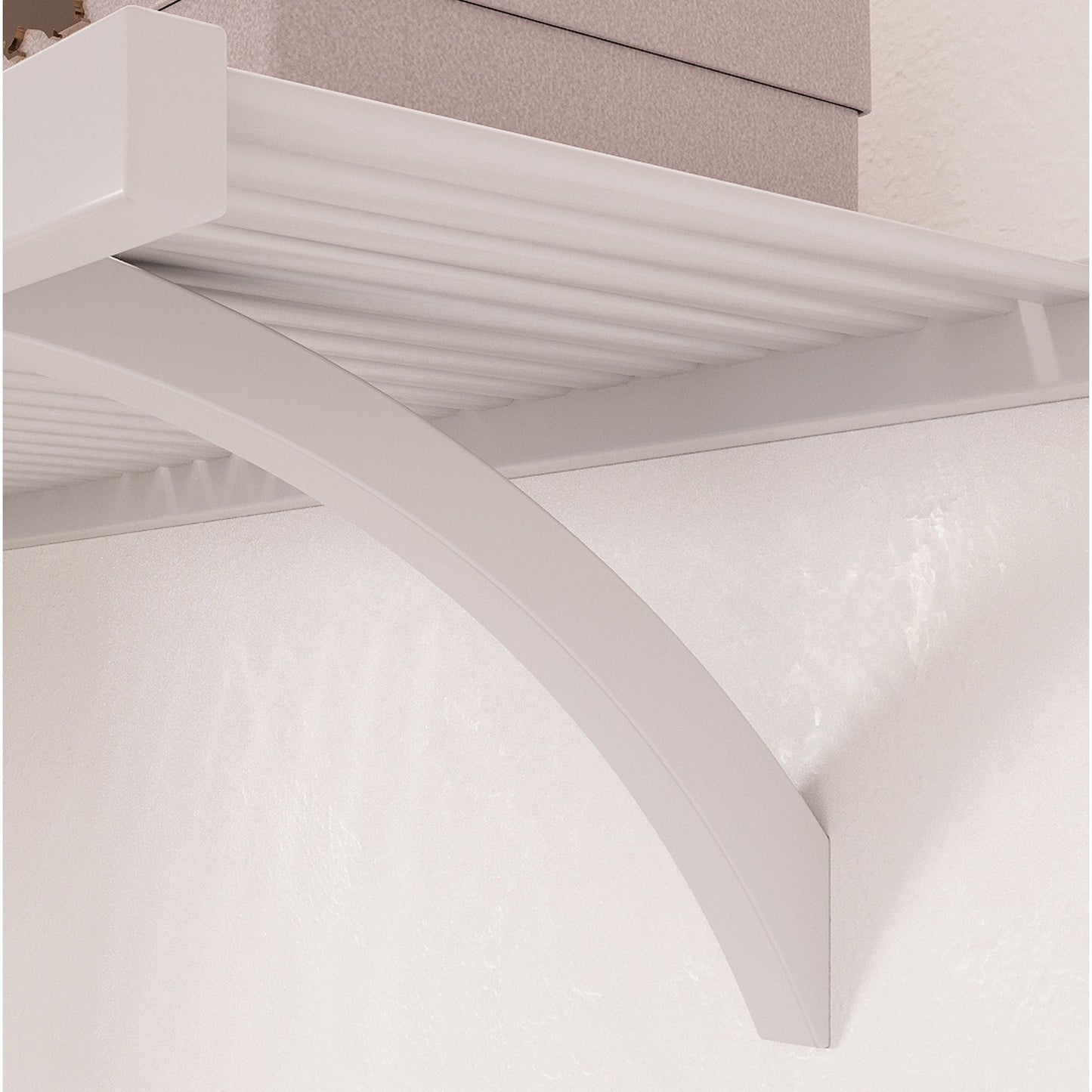 Système de placard en bois massif John Louis Home blanc