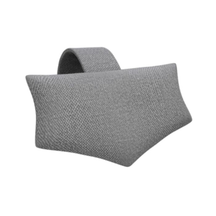 Fauteuil inclinable Palma avec repose-pieds et coussin de tête