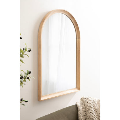 Miroir mural en bois Arch de Kate et Laurel Hatherleigh