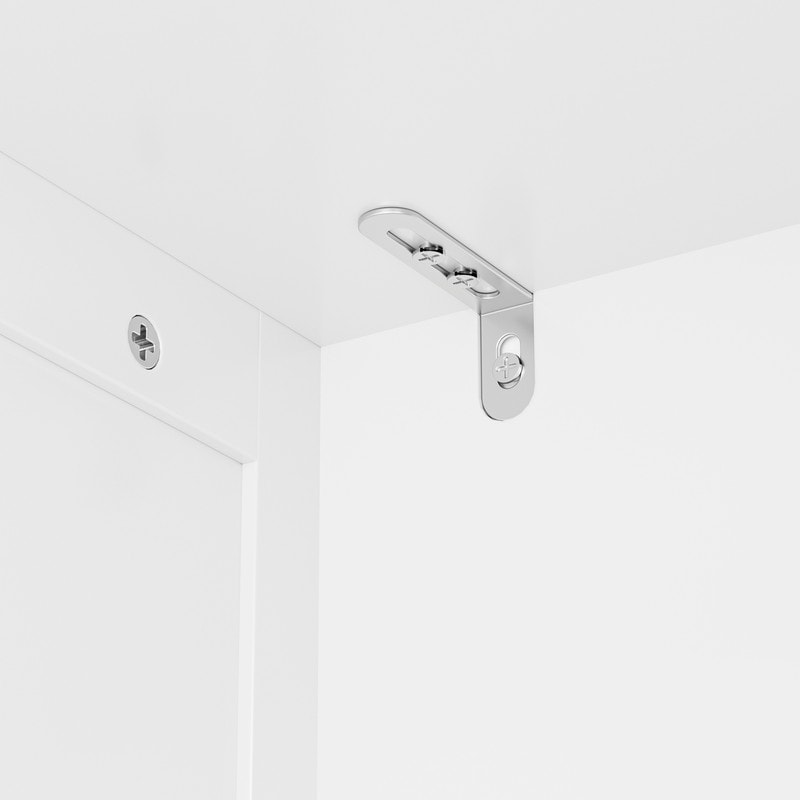 Armoire de rangement pour cuisine, garde-manger, armoire de rangement de salle de bain indépendante avec 2 portes et tiroirs