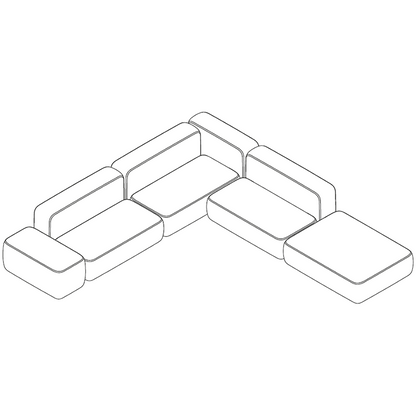 Canapé modulaire Plus