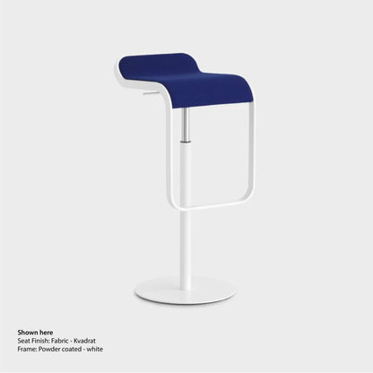 Tabouret réglable en hauteur LEM - Vérin à gaz chromé mat