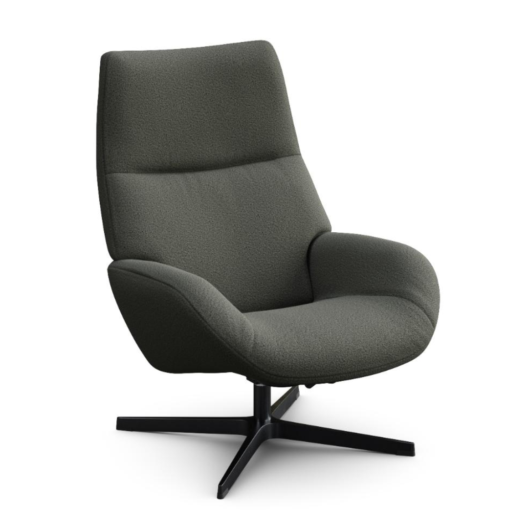 Fauteuil inclinable Lotus avec repose-pieds