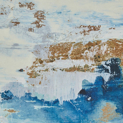 Ensemble de 5 toiles encadrées Madison Park Blue Horizon