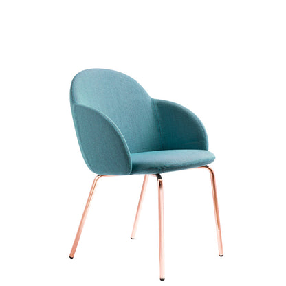 Fauteuil Iola avec base en acier
