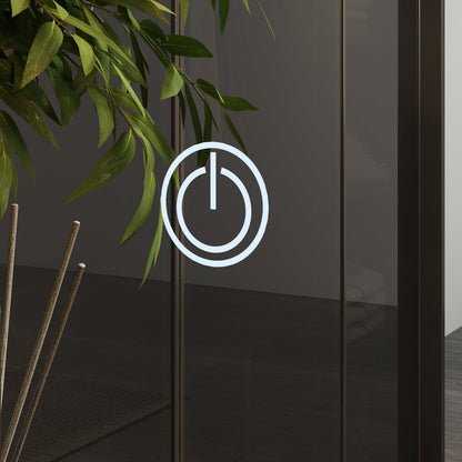 Ensemble coiffeuse avec miroir tactile et tabouret