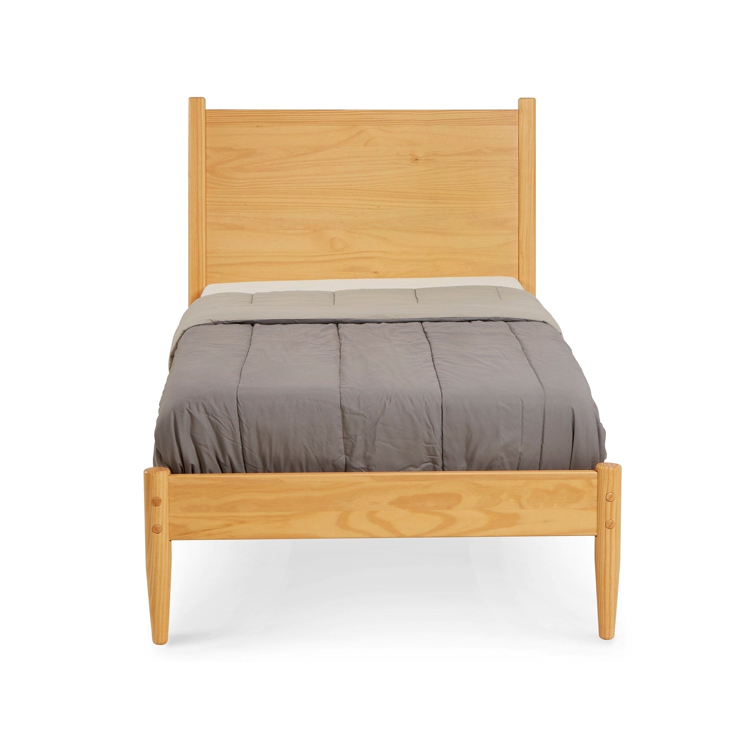 Lit à panneaux du milieu du siècle