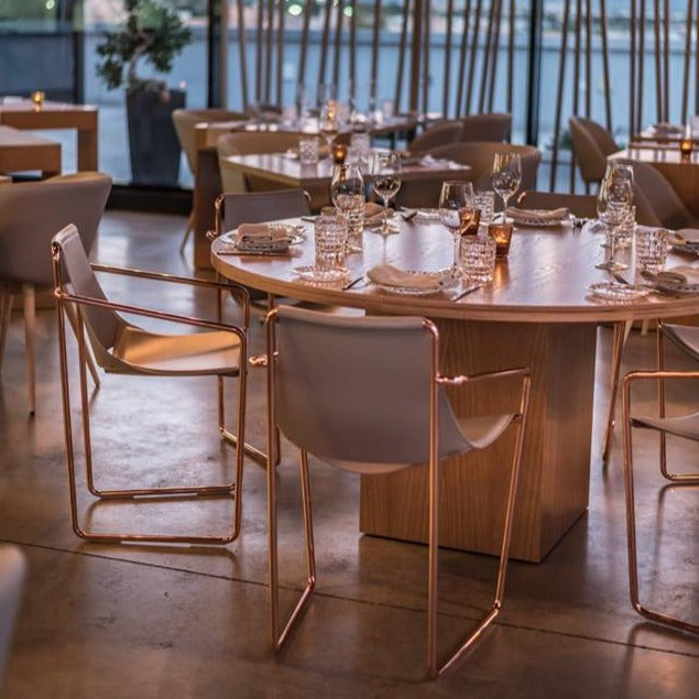 Fauteuil en cuir Apelle PM CU