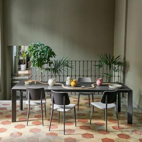 Chaise d'appoint Joe SM TS LG semi-rembourrée