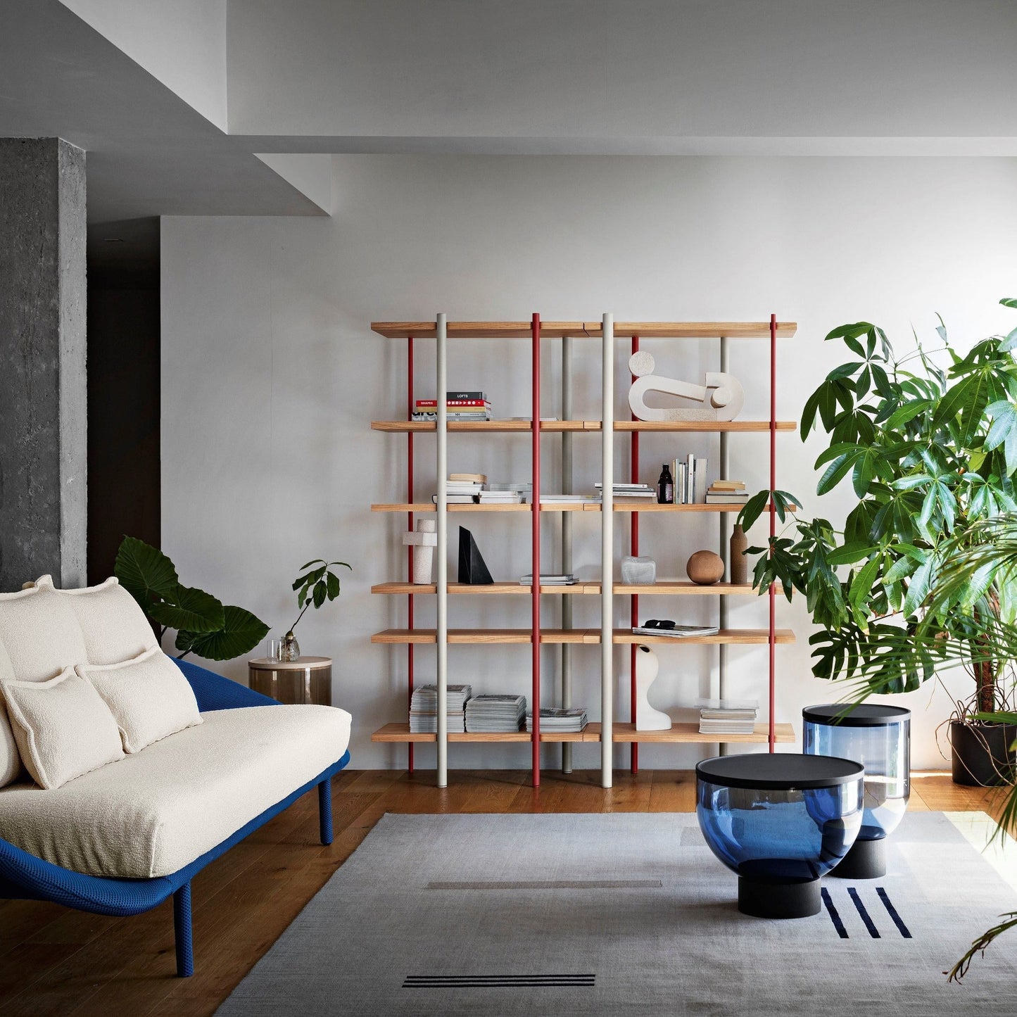 Bibliothèque en bois Milonga