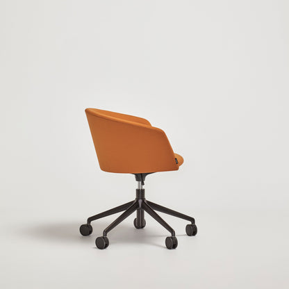 Chaise de bureau Moon 663DR - Pivotante avec roulettes