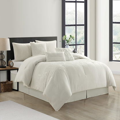 Ensemble de couette florale botanique Nanshing Taylor 7 pièces