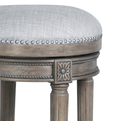 Tabouret de bar pivotant sans dossier Chapman 26 pouces de New Ridge Home Goods - Hauteur comptoir