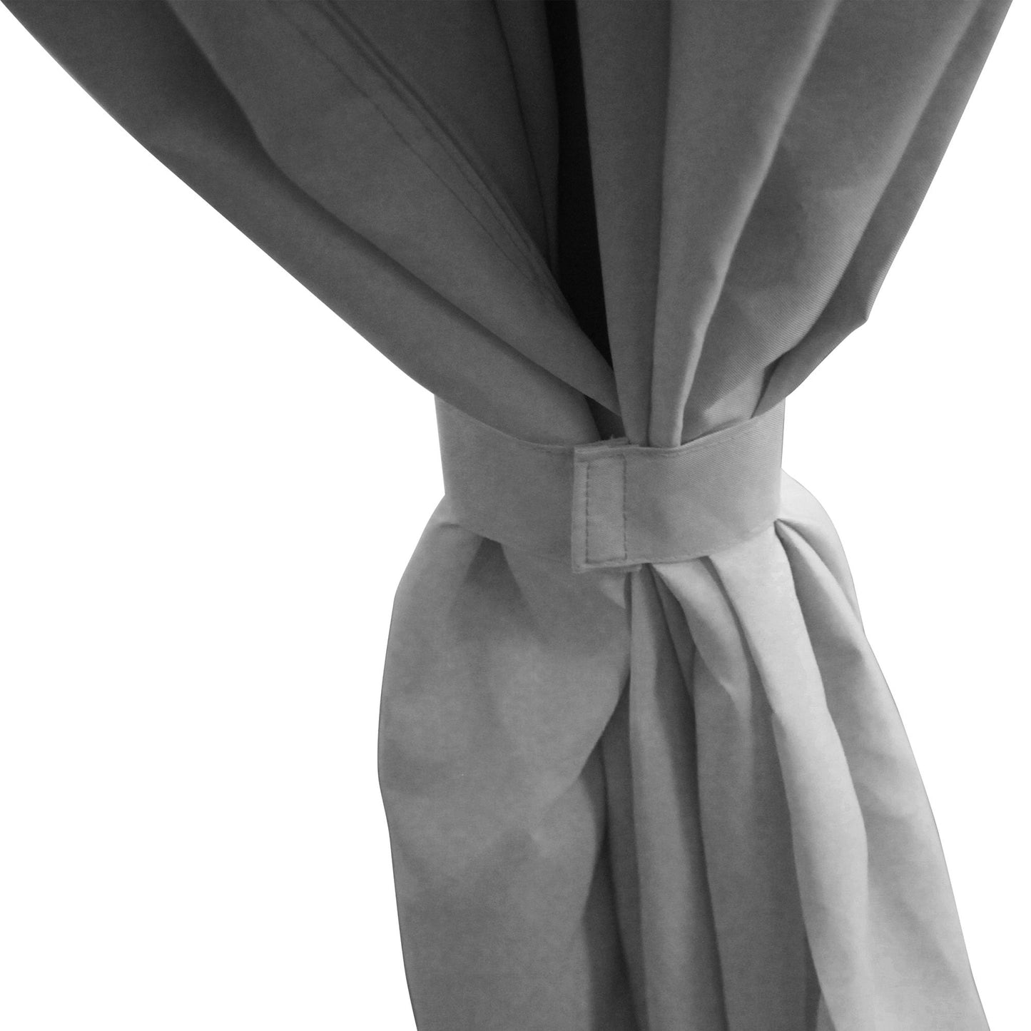 Gazebo de terrasse Outsunny 10' x 13', abri d'extérieur avec parois latérales, toit à double ventilation et structure en acier