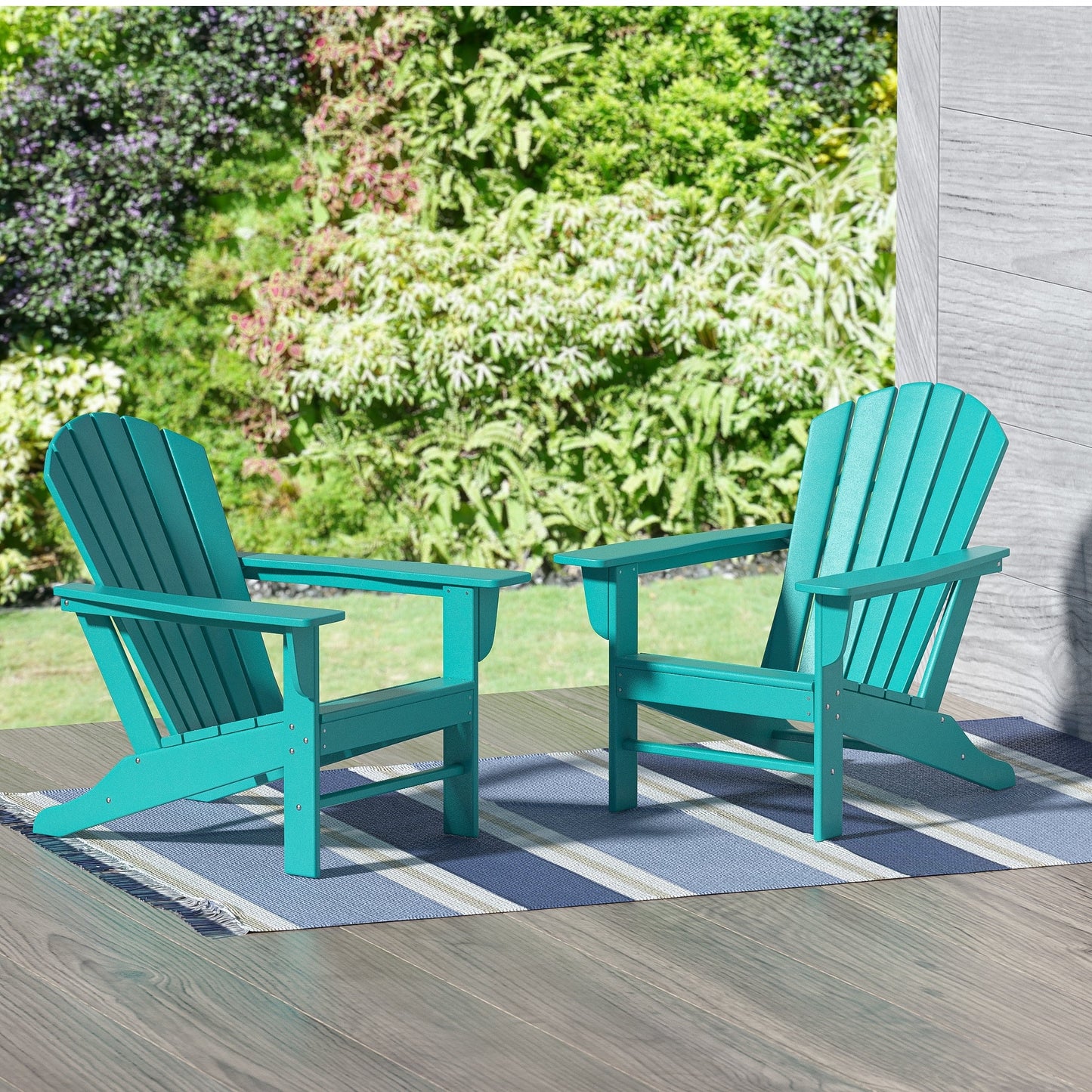 Chaises Adirondack Polytrends Altura Outdoor écologiques toutes saisons (lot de 2)