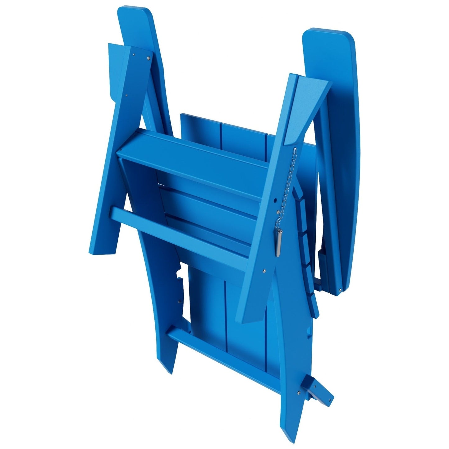 Chaise Adirondack pliante Polytrends Shoreside moderne et écologique, idéale pour les commerces et les résidences, toutes saisons