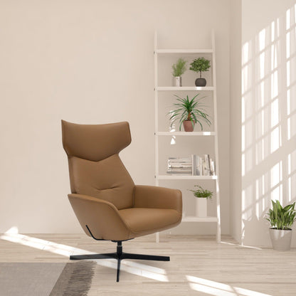 Fauteuil inclinable Palma avec repose-pieds et coussin de tête