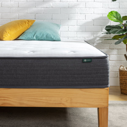 Matelas hybride à ressorts ensachés Priage by ZINUS Comfort Essential de 8 pouces