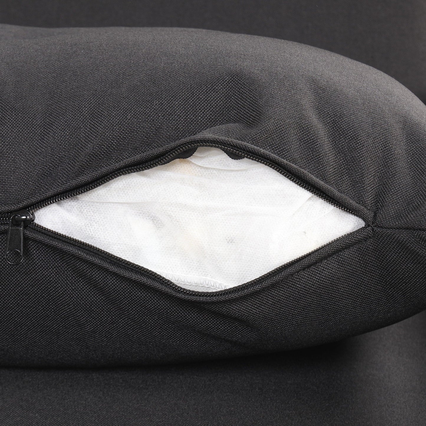 Canapé-lit gigogne 3 en 1 avec table à 2 oreilles