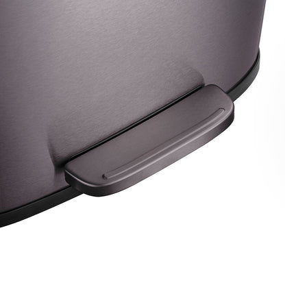 Poubelles Qualiazero 13,2 GAL plus deux poubelles rectangulaires à pédale 1,3 GAL - Combo familial