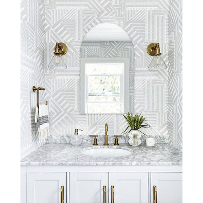 Miroir de salle de bain moderne sans cadre Rita Arch