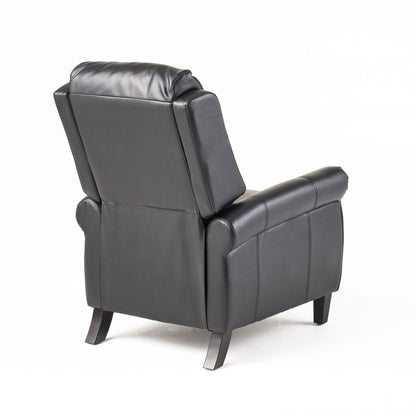 Fauteuil inclinable en cuir PU ultra-confortable Roomfitters, fauteuil inclinable luxueux pour salon ou chambre à coucher