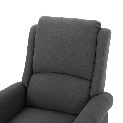 Fauteuil inclinable en cuir PU ultra-confortable Roomfitters, fauteuil inclinable luxueux pour salon ou chambre à coucher