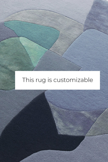 Tapis touffeté à la main Rosè