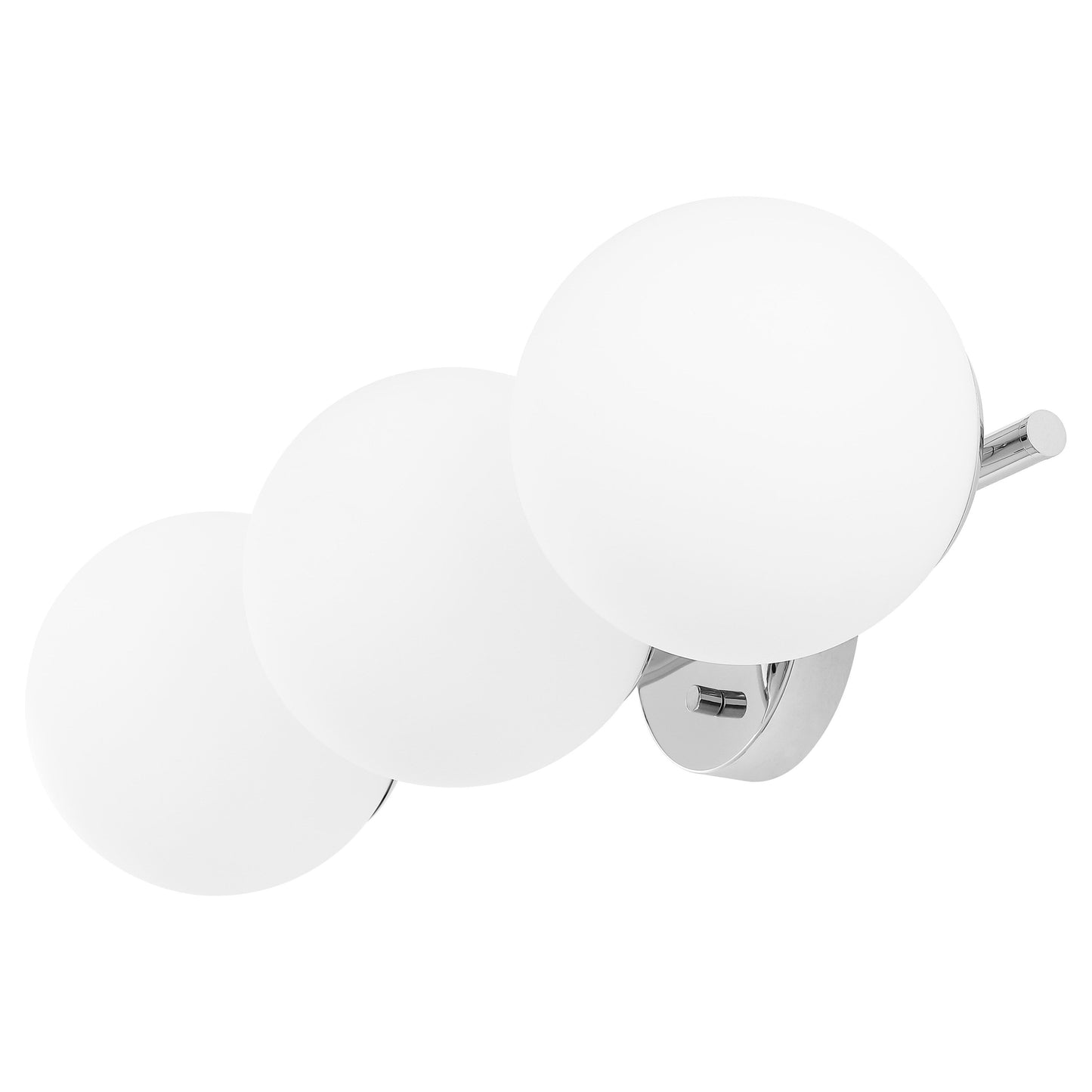 Applique murale traditionnelle SAFAVIEH Lighting Lambrini 21 (3 ampoules) - 6 L x 8 P x 21 H - 21 L x 8 P x 6 H