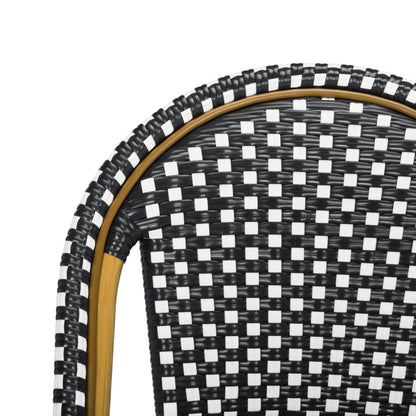 Chaise de salle à manger empilable SAFAVIEH Marolyn (lot de 2) - 18 L x 22 P x 35 H