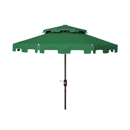 Parasol de marché double SAFAVIEH Outdoor Livia 9 pieds, base non incluse