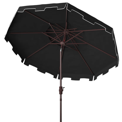 Parasol de marché double SAFAVIEH Outdoor Livia 9 pieds, base non incluse