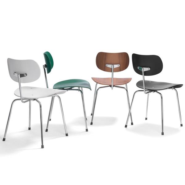 Chaise en bois Eiermann SE68