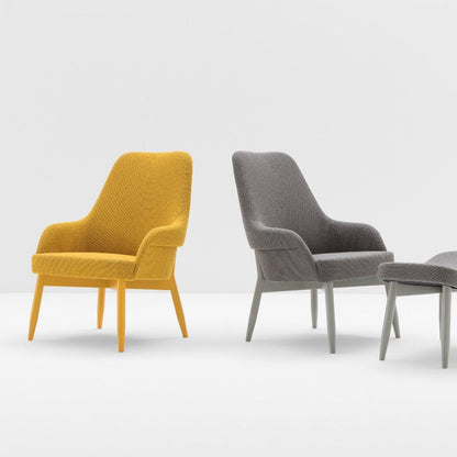 Fauteuil de salon à dossier haut Spy 659