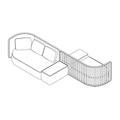 Canapé modulaire Plus
