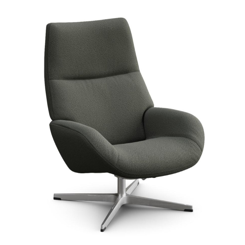 Fauteuil inclinable Lotus avec repose-pieds