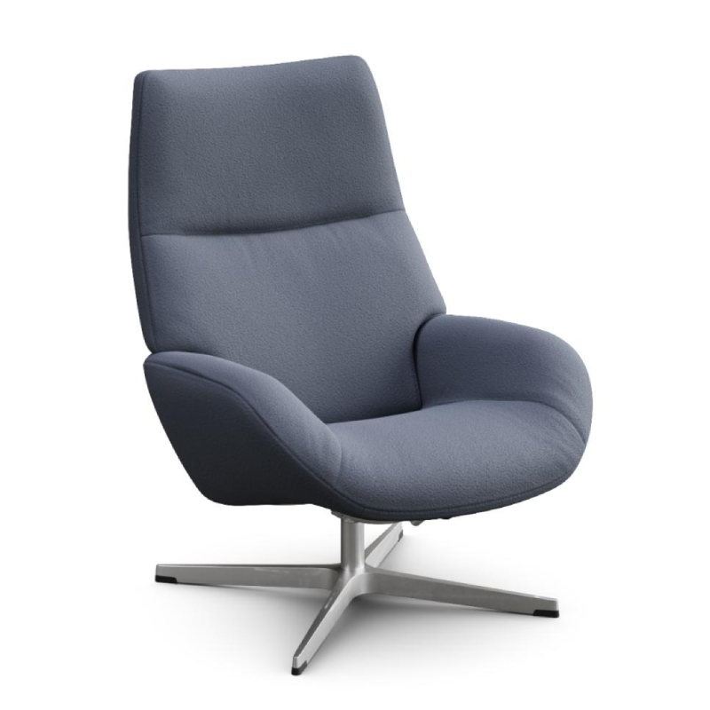 Fauteuil inclinable Lotus avec repose-pieds