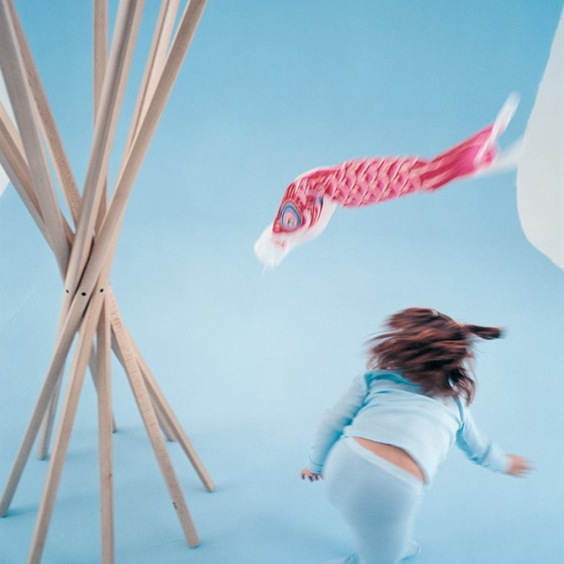 Porte-vêtements pliant Sciangai