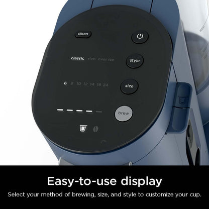 Cafetière à dose unique, compatible K-Cup, réservoir de 1,6 l, 6 à 68 cl, option café glacé