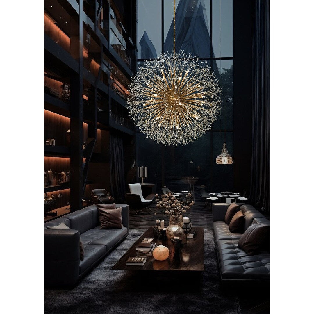 Lustre Starburst 47 large luminaire en cristal