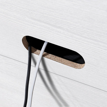 Meuble TV rectangulaire Tillman pour téléviseurs jusqu'à 75